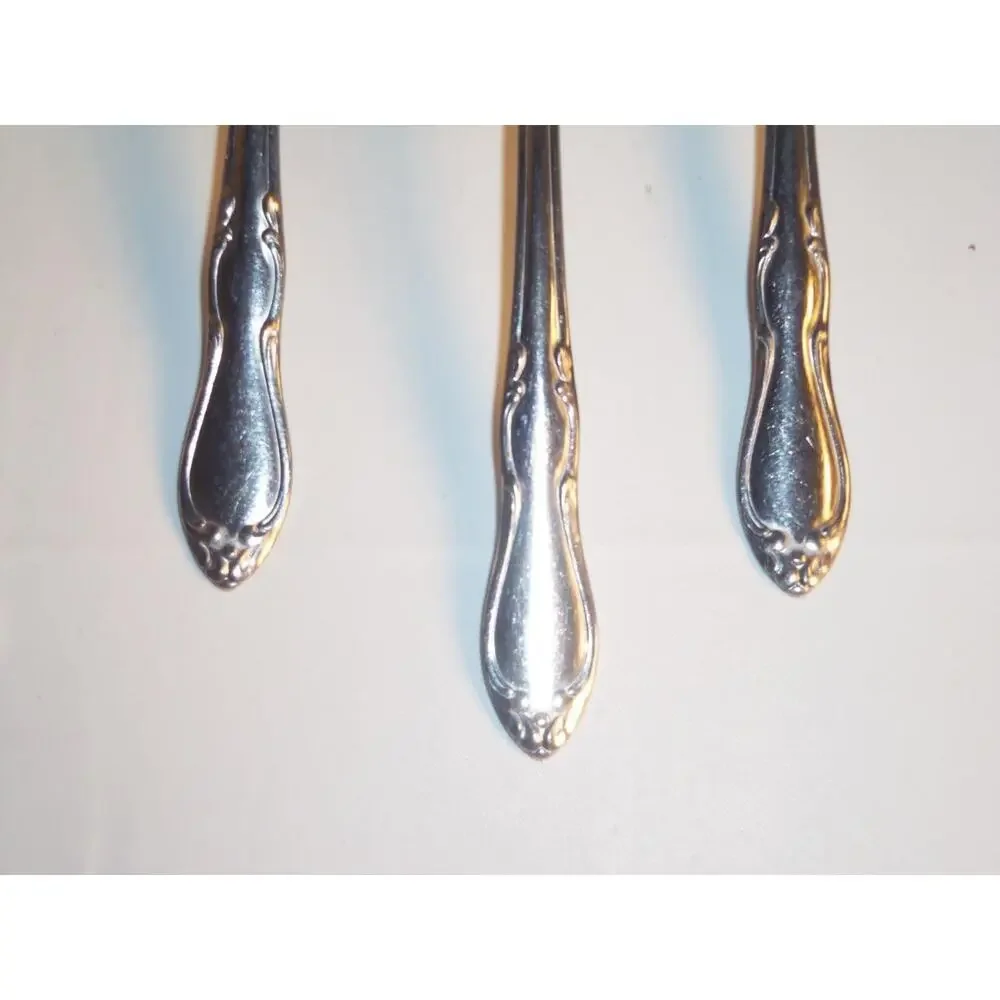 7 Place Oval Spoons Homestead Simeon & George H Rogers Co Stainless -0515S140